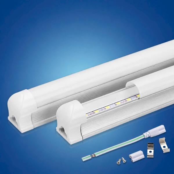  Đèn Tuýp nhôm nhựa T8 liền máng 