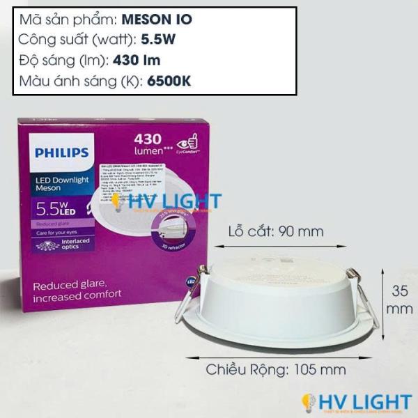 Đèn led âm trần philips
