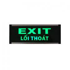 Đèn Exit có tiếng Việt