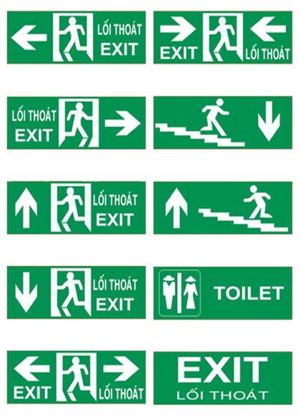 Bảng đèn EXIT thoát hiểm