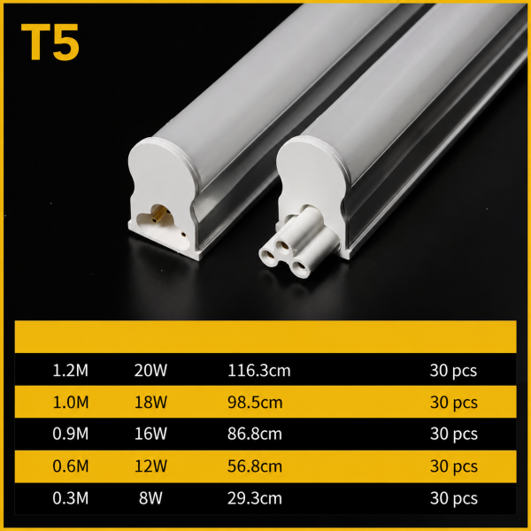 Tuýp T5 nhôm nhựa liền máng